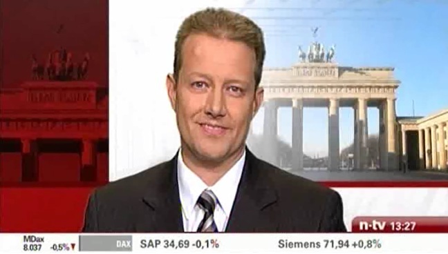 Christian Mallek in der n-tv Telebörse